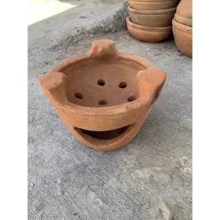 Lò đất nung, lò nướng than, bếp nướng than hoa chịu nhiệt tốt gốm chăm bàu trúc loại 1 ít vỡ