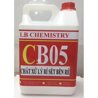 Dung dịch tẩy rửa rust remover đánh bay mọi vết rỉ sét trên máy móc, dụng cụ - can 3kg