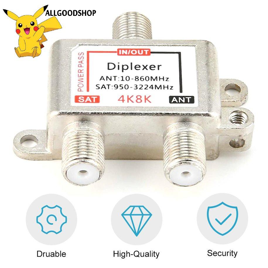 Cáp Chia Tín Hiệu Vệ Tinh Alltt 4k8k Sat / Ant Diplexer 10-3224mhz