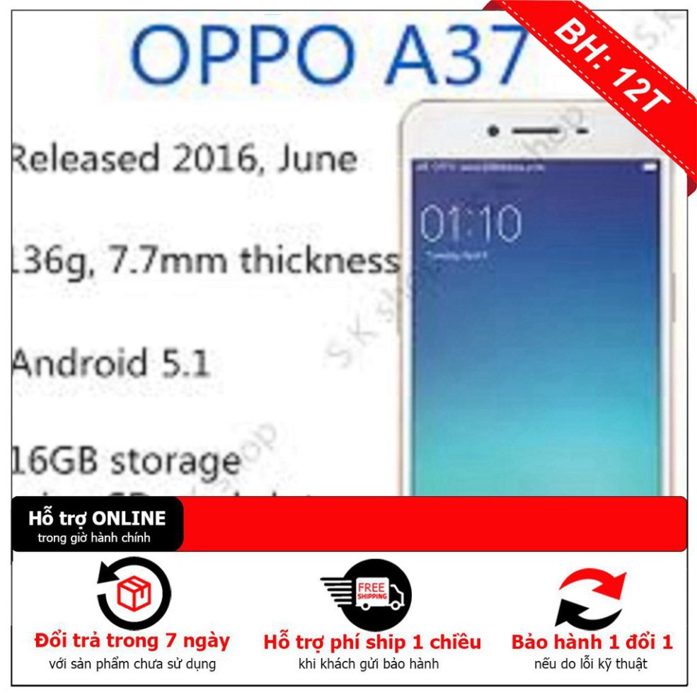 HOT SALE điện thoại Oppo A37 - Oppo A37F CHÍNH HÃNG 2sim ram 2G/16G mới HOT SALE