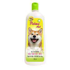 Sữa tắm chó vệ sinh lông khử mùi diệt ve rận Fay Palma Act 300ml