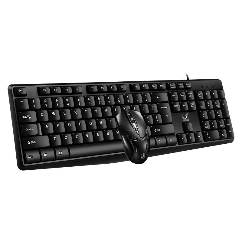 Bộ Chuột Và Bàn Phím Họa Tiết Da Báo Có Dây Cho Laptop Máy Tính Để Bàn | BigBuy360 - bigbuy360.vn