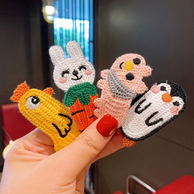 Kẹp Tóc Hàn Quốc Hình Thỏ Dễ Thương Cho Bé Gái