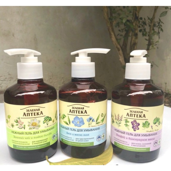 Gel rửa mặt Anteka Green Pharmacy