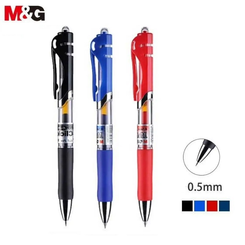 Hộp 12 cây bút ký gel nước M&amp;G K35 ngòi 0.5mm
