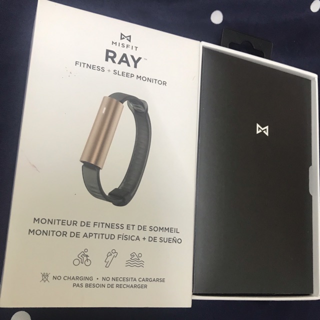 Vòng đeo tay sức khỏe Misfit Ray Leather Band