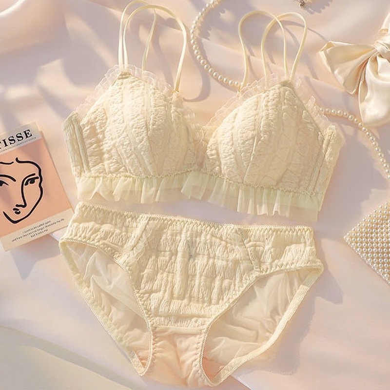 Áo lót Mỏng Hình Tam Giác Chống Chảy Xệ Quyến Rũ Ngọt Ngào Cho Nữ