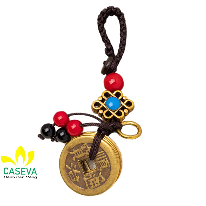 Móc Khóa Dây Hạt Gỗ dùng trang trí móc khóa xe máy, ô tô _ Móc Khóa