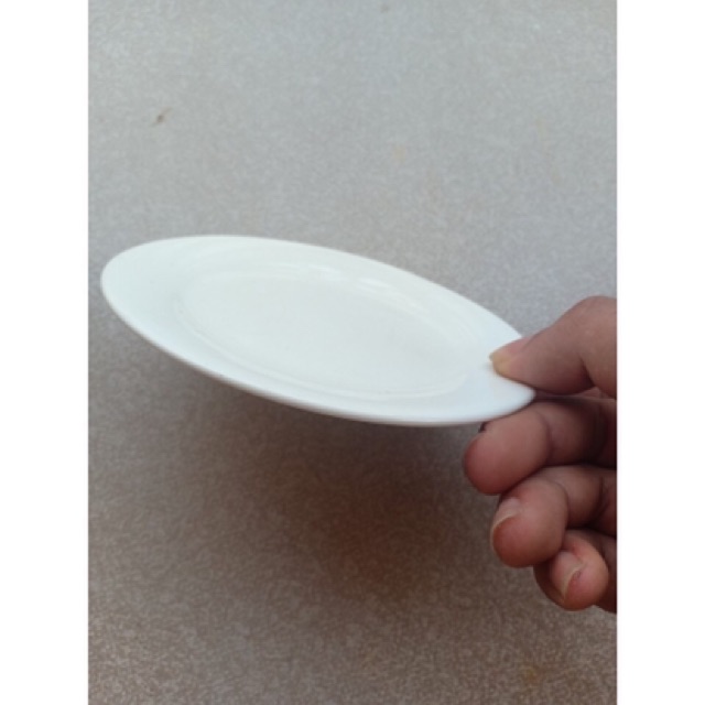Đĩa trắng sứ ăn bít tết