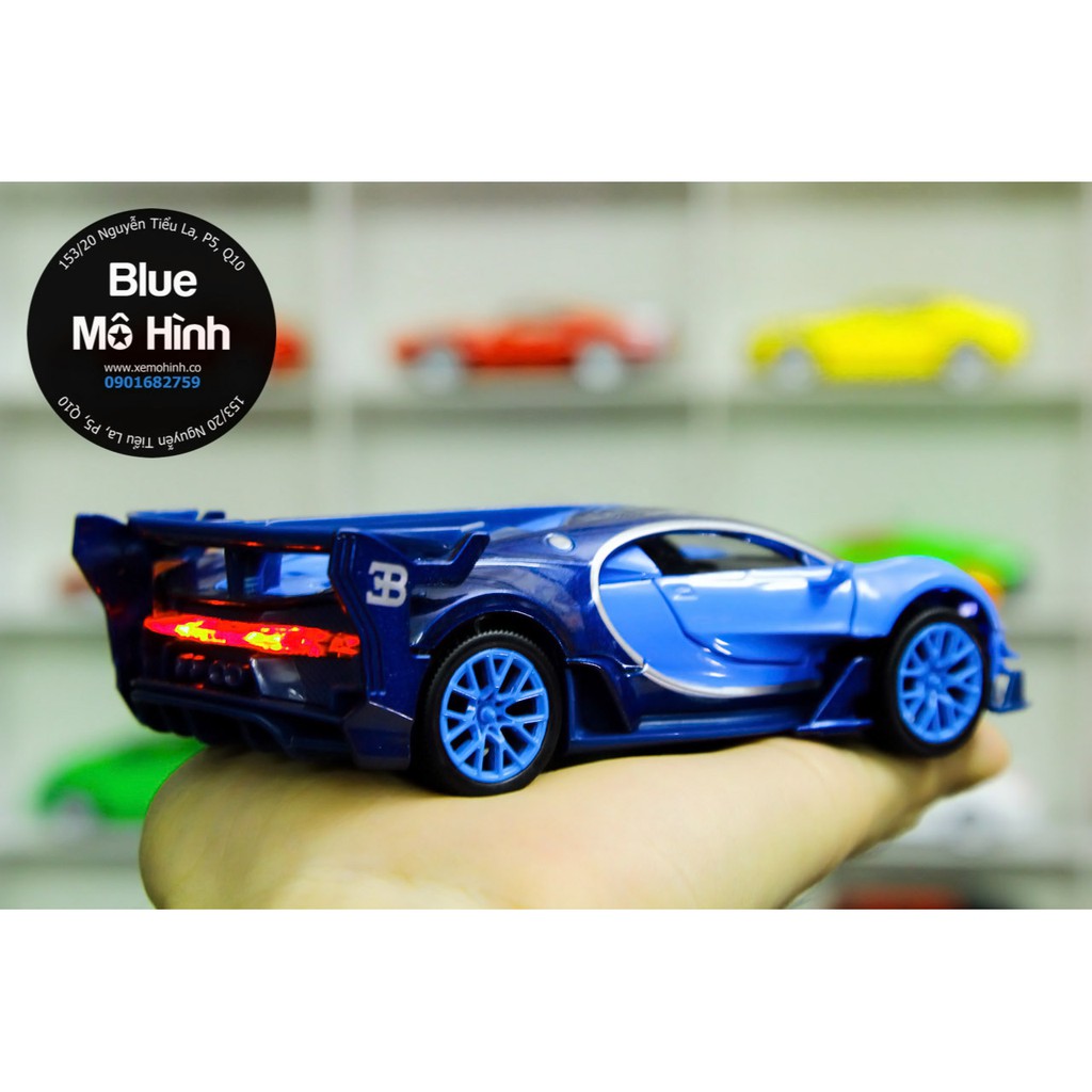 Blue mô hình | Xe mô hình Bugatti Vision Double Horses 1:32