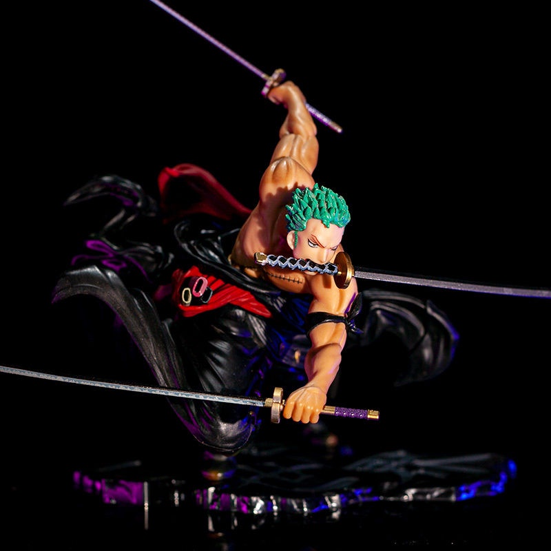 One Piece Sauron figure Luffy Three Thousand World pop Ba Kiếm sĩ Mũ Rơm Nhóm Anime Mô hình Món quà sinh nhật