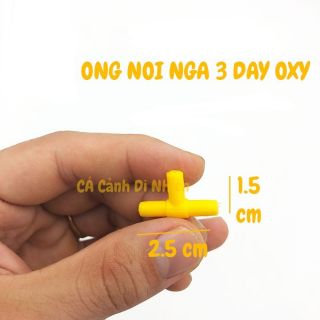 Ống nối ngã 3 chia nhánh dây oxy hồ cá