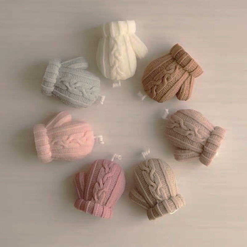 Khuôn Silicon Hình Găng Tay Len Làm Thủ Công, Handmade