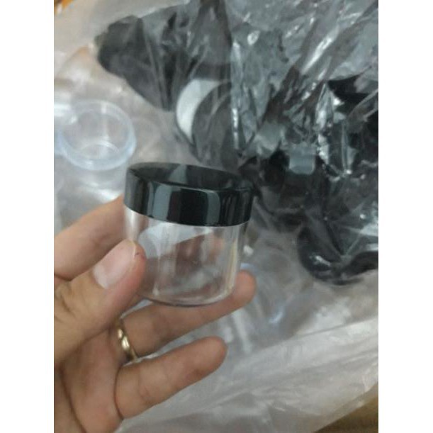 Hủ Đựng Kem ❤ SIÊU RẺ ❤ [100c] Hũ nhựa đựng kem thân trong 30g chiết mỹ phẩm , phụ kiện du lịch