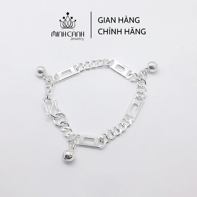 Lắc Bạc Trẻ Em Baby Minh Canh Jewelry