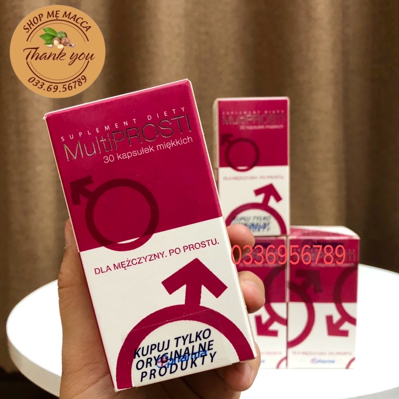 Multiprosti - thực phẩm chức năng dành cho nam giới, 30 viên nang mềm và Femibion 0