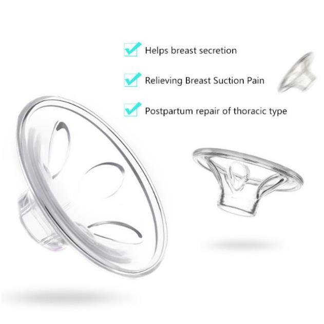 Máy hút sữa bằng tay có đệm matxa tặng 6 túi trữ sữa và núm ti