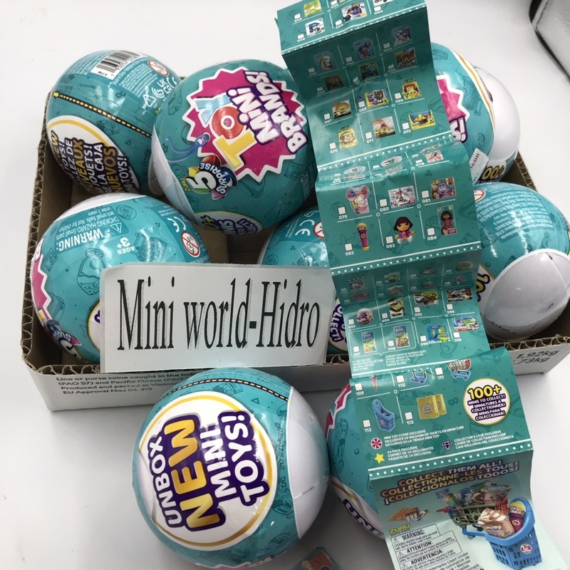 Đồ chơi trứng toy mini brands chính hãng. Đồ chơi, thức ăn thực phẩm siêu thị thu nhỏ phụ kiện cho búp bê.