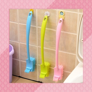 Chổi cọ toilet  nhà vệ sinh 2 đầu Cọ bồn cầu thông minh