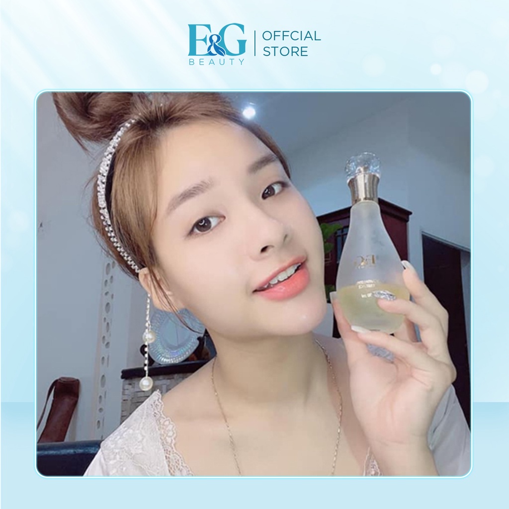 Combo nước Thần Phục Hồi Revitalizing Essence + Kem Chống Nắng Phổ Rộng E&amp;G Beauty Aquamarine Perfect UV Sunscreen SP
