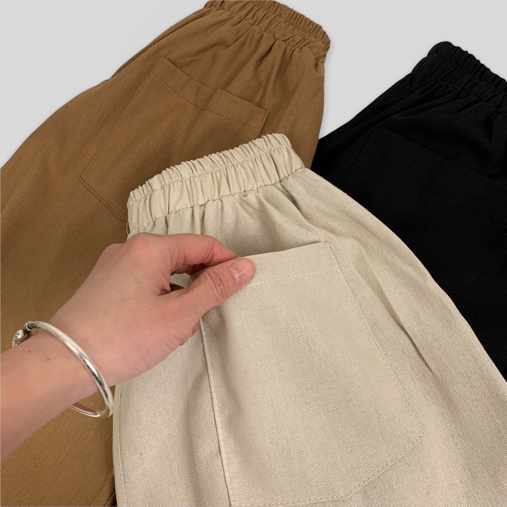 Quần đũi dáng dài Jack Lane, quần đũi nam nữ unisex ống rộng, JACKLANE