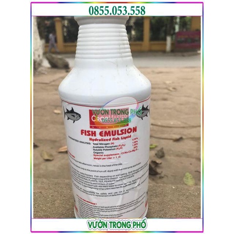 Phân cá hay Đạm cá cô đặc Mỹ Fish Emulsion 250ml