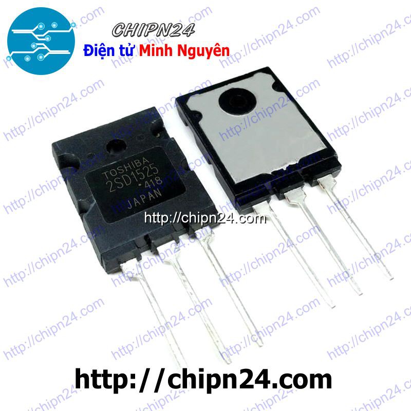 [1 CON] (KT1) Transistor D1525 TO-3PL NPN 30A 100V (2SD1525 1525)