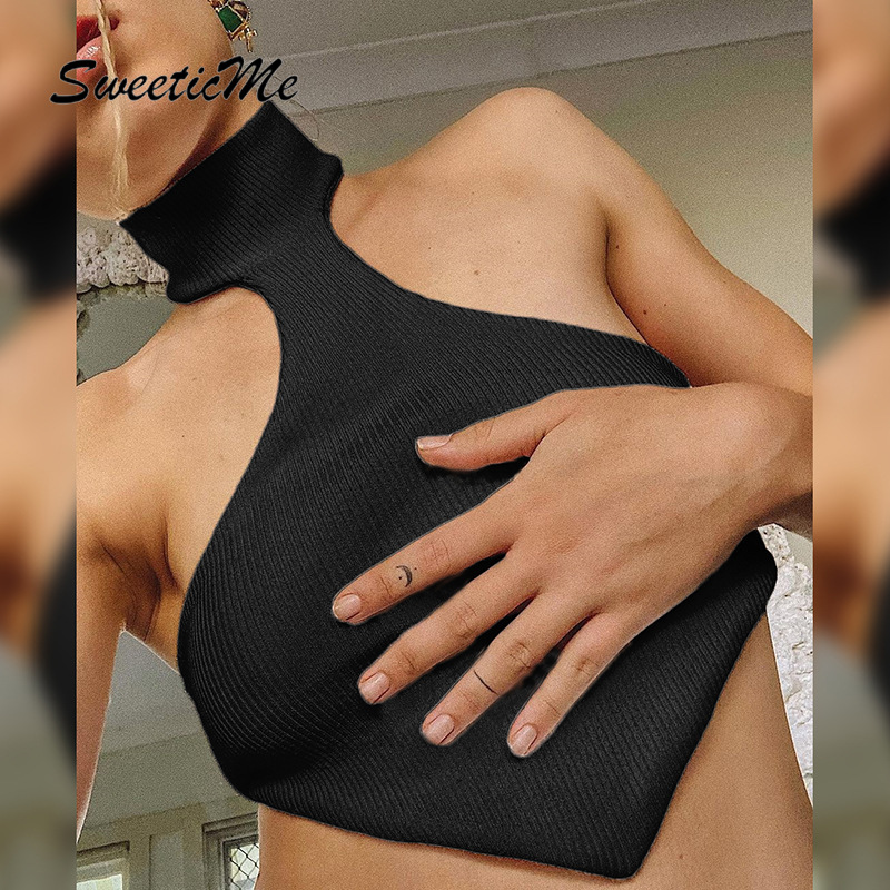 Áo nữ khoét vai dáng ôm ngắn siêu quyến rũ thời trang hè 2021 | BigBuy360 - bigbuy360.vn