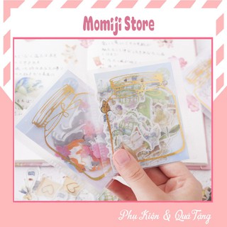 [ĐỘC QUYỀN] Sticker Cute Túi vàng Hoàng Kim AOBA-STICKER-02 (40 miếng) (Set 3 cái)