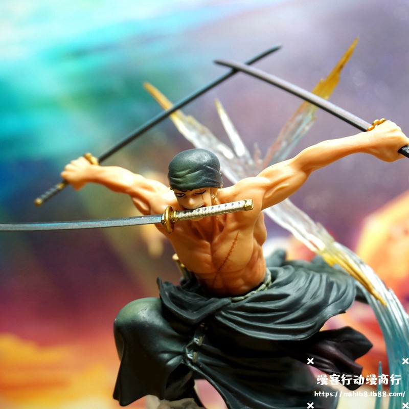 Mô hình figure Zoro One piece [ 2 đầu ]