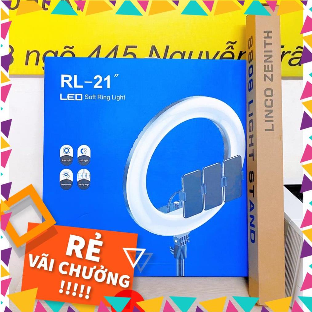 Đèn livestream 54cm lớn nhất kèm gậy Linco chính hàng xuất mỹ cao 2m1