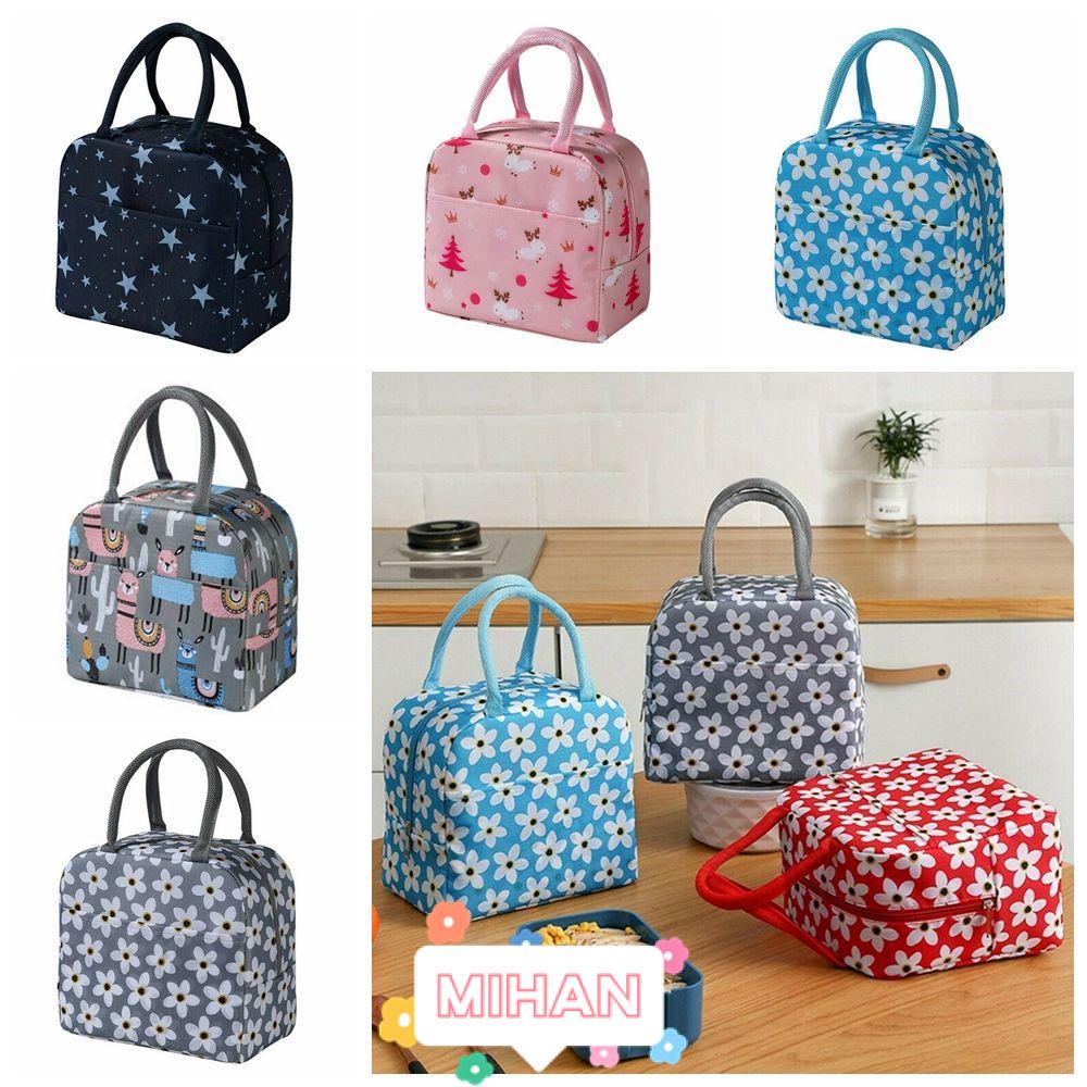 Túi Đựng Hộp Cơm Trưa In Họa Tiết Hoạt Hình MIHAN1
