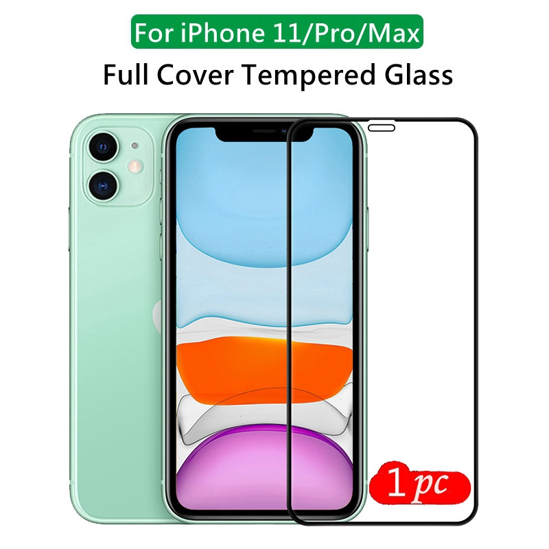 Kính Cường Lực Bảo Vệ Toàn Màn Hình Cho Iphone 11 Pro Max Xs Max Xr 10/x