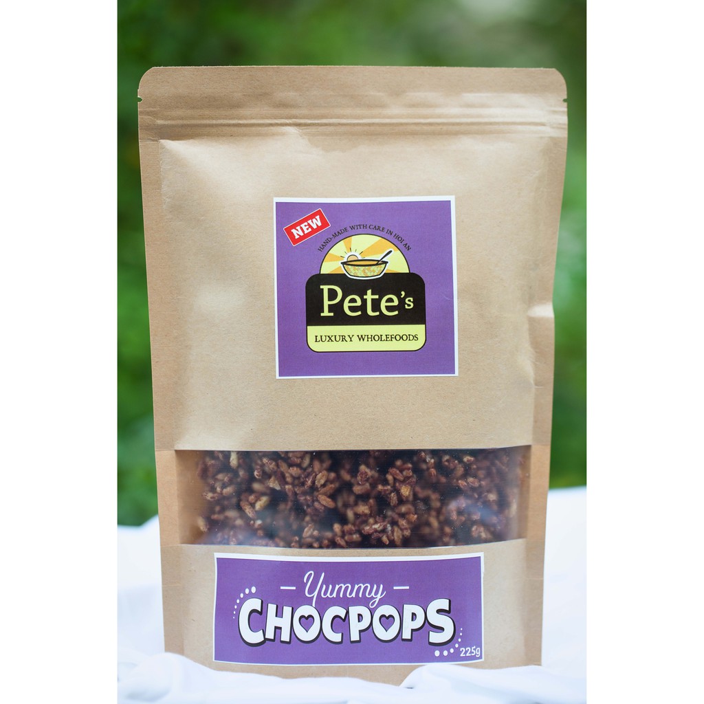 Gạo lứt rang Cacao 225gram