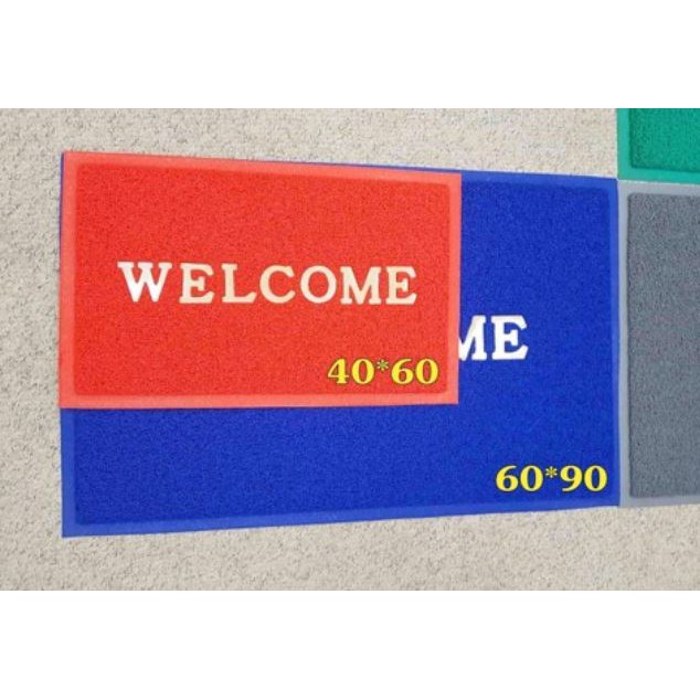 THẢM WELCOME 50x70CM, Thảm Trải Khách Sạn, Siêu Thị Điện Máy, Tòa Nhà Lớn, Thảm trải sàn, Thảm Lau Chân Nhựa PVC