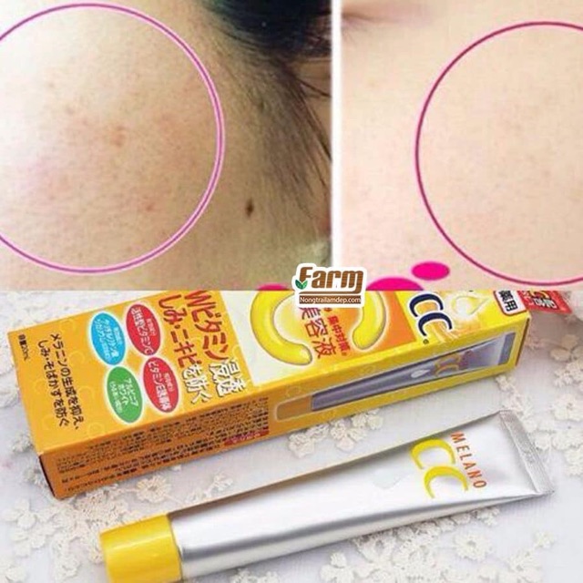 Serum Melano CC Rohto làm mờ thâm ,sáng da