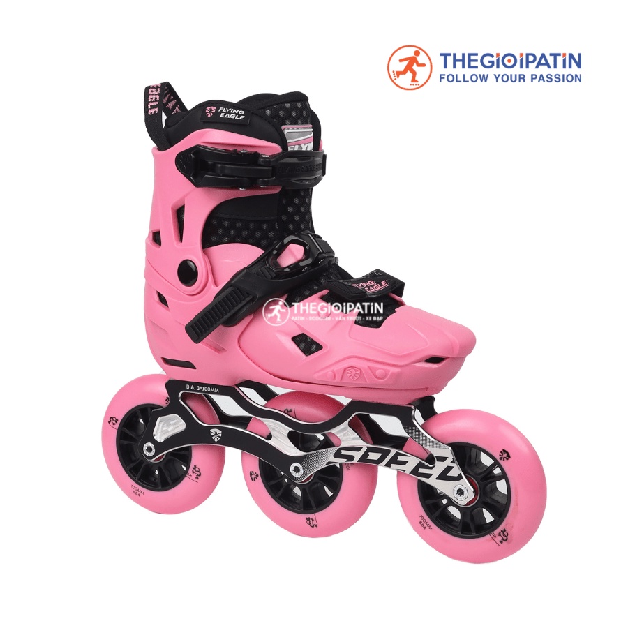 Giày Patin Trẻ Em COUGAR Flying Eagle S7 Speed, Phiên bản nâng cấp, hỗ trợ chơi tốc độ, tặng kèm túi đựng giày