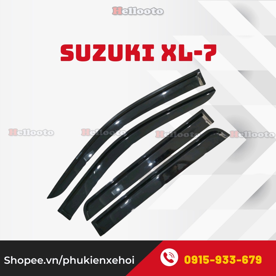 Vè Che Mưa Xe Suzuki XL7 XL-7 2019 2020 2021 2022 Cấp Mẫu Màu Đen