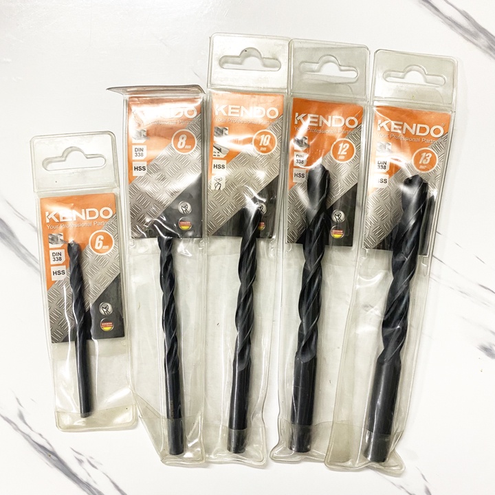 Mũi khoan thép Kendo đuôi kẹp hàng chuẩn chính hãng siêu bền