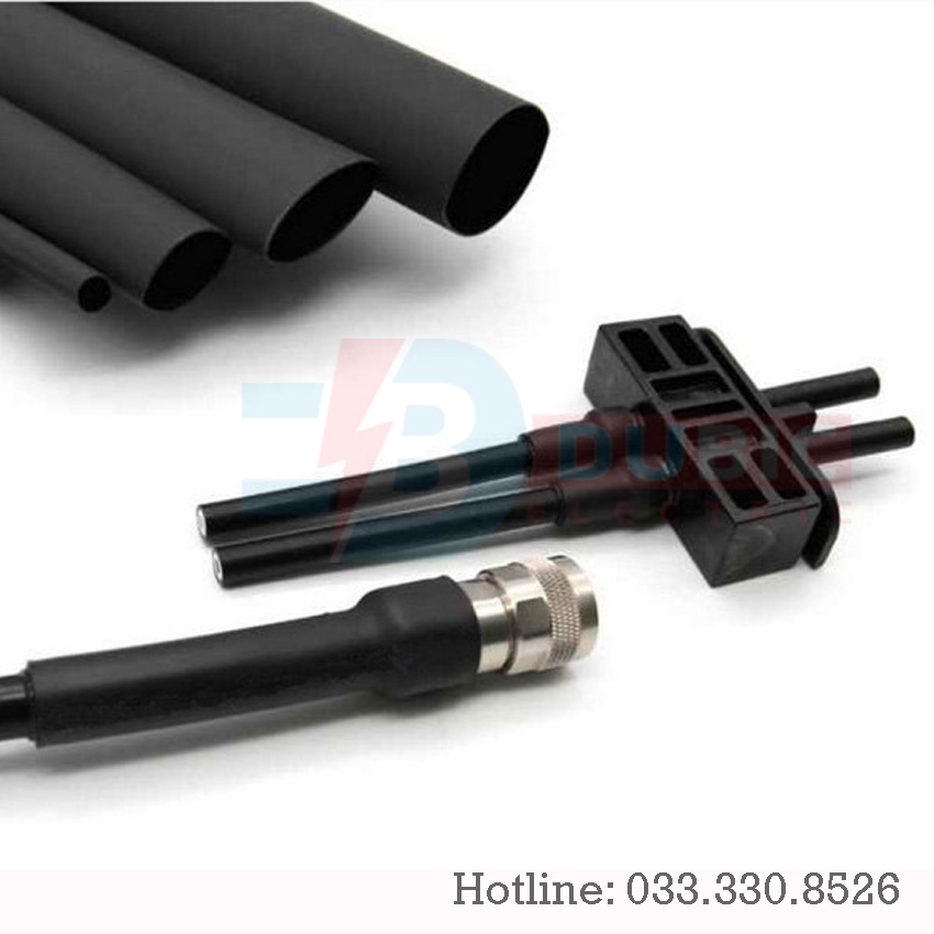 Gen co nhiệt cách điện - Màu đen - Ống đường kính 1mm - 14mm | DUBIC ELECTRIC