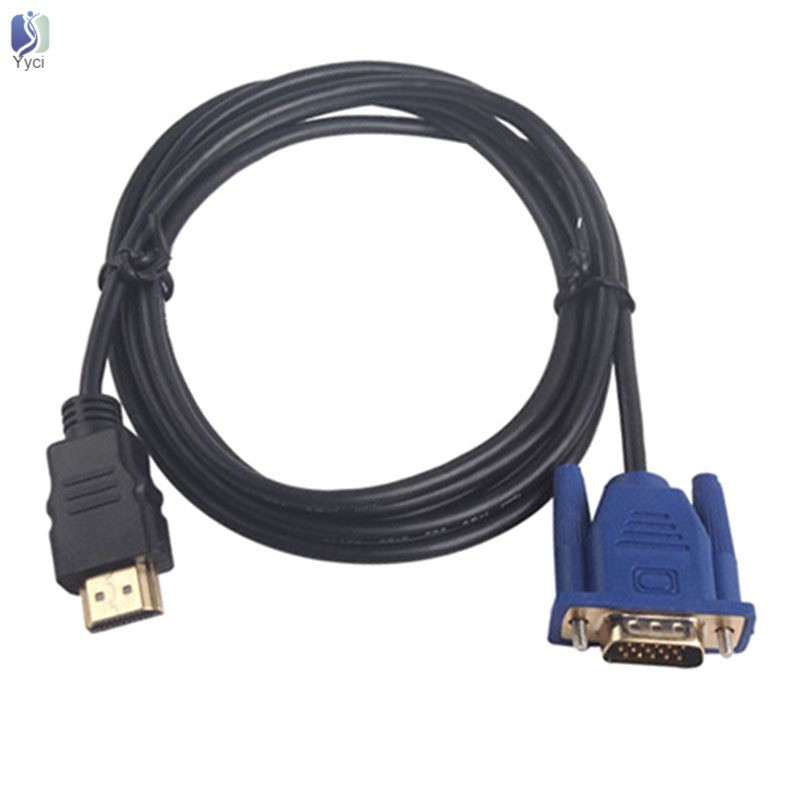 Cáp Chuyển Đổi 1.8/3/5/10m 1080p HDMI Sang VGA 15pin Cho HDTV HD LCHO DA VN