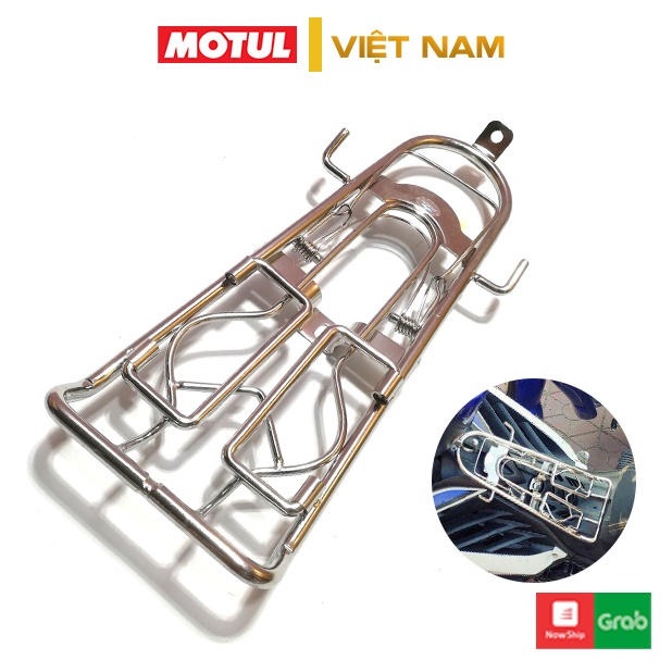 Baga Exciter 135 gắn giữa dày 10li chất liệu thép chắc chắn cao cấp bền bỉ