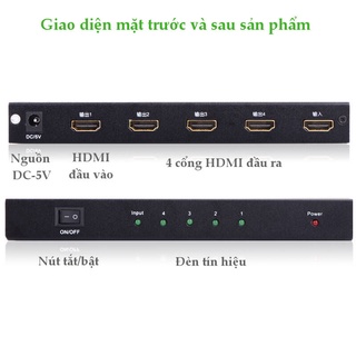 Bộ chia HDMI 1 ra 4 Ugreen 40202
