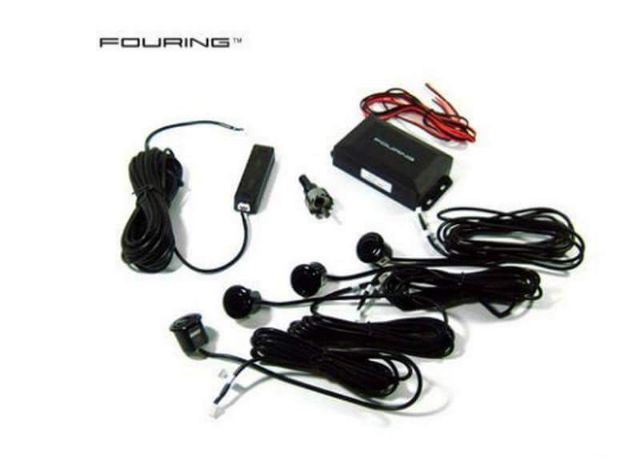 Cảm biến lùi 4 mắt, cảnh báo va chạm Ô tô đủ 3 màu cơ bản đen bạc trắng