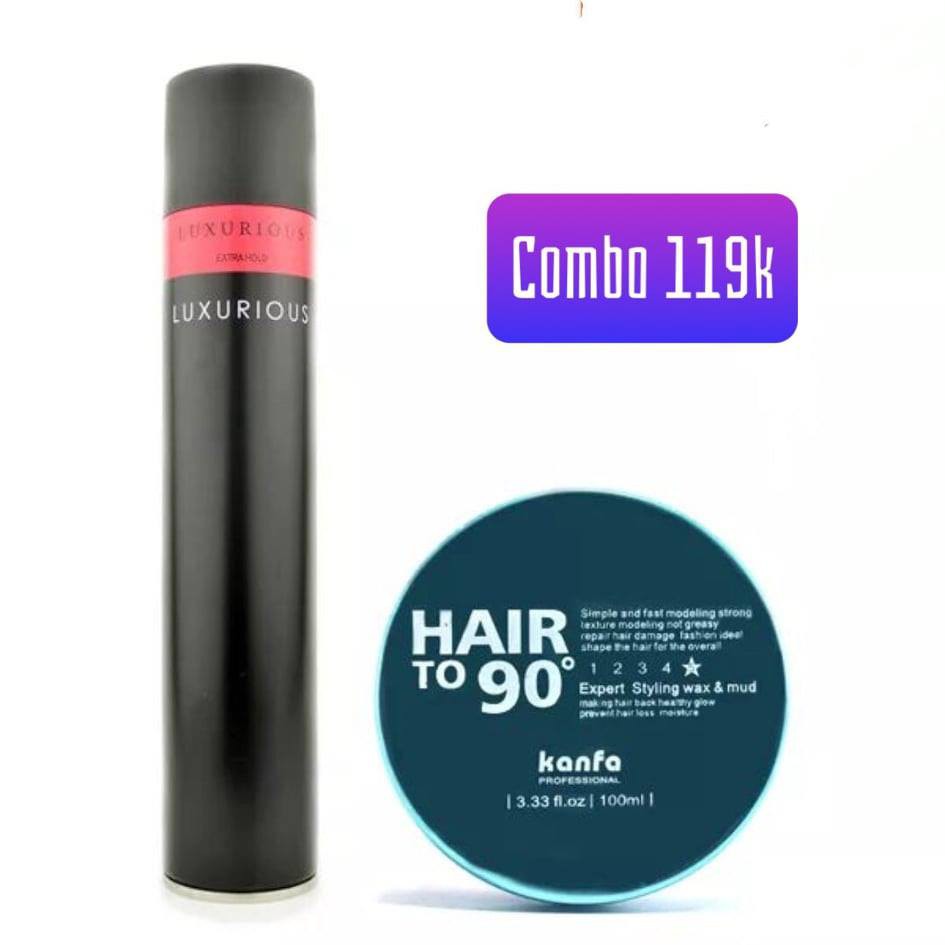 combo gôm sáp luxurious và kanfa
