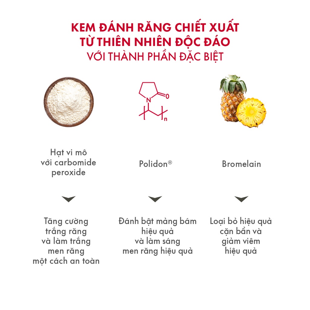 Kem đánh răng trắng răng, thơm miệng SPLAT Extreme White làm sáng men răng, ngừa sâu răng, chiết xuất thiên nhiên 75ml