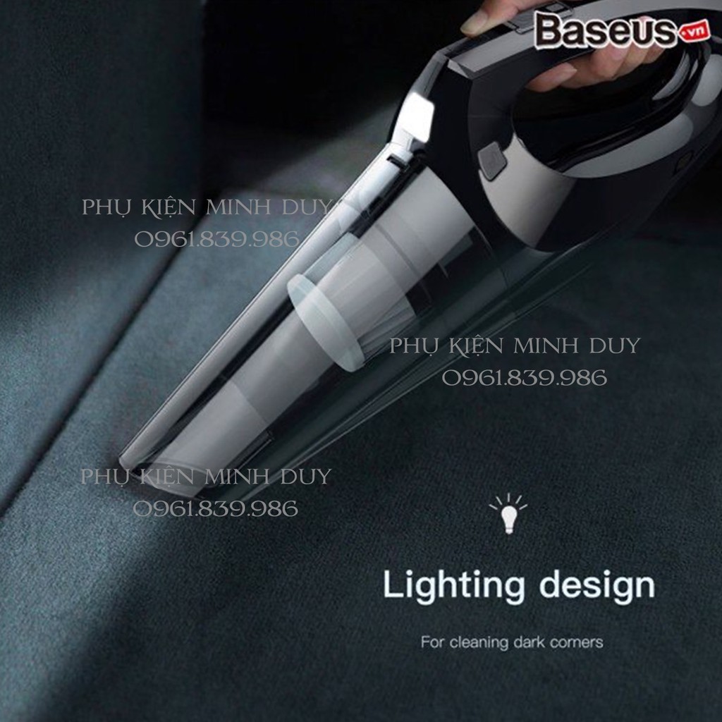 Máy hút bụi cầm tay dùng trong xe hơi Baseus Shark One H-505 Car Vacuum Cleaner (4000 Pa / 65W, Wireless)