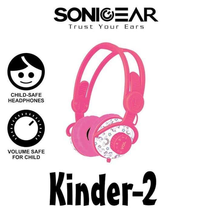 Tai Nghe Chụp Tai Sonicgear Kinder 2 Có Dây An Toàn Cho Bé | BigBuy360 - bigbuy360.vn