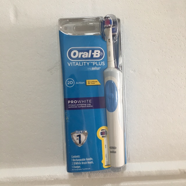 BÀN CHẢI ĐIỆN ORAL B VITALITY - ÚC, ĐA DẠNG LOẠI, CÓ BẢO HÀNH - BÀN CHẢI ĐÁNH RĂNG ĐIỆN