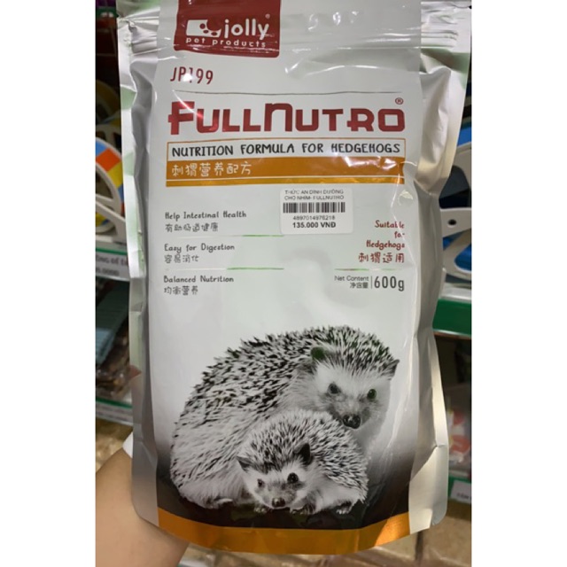 Thức ăn Giàu Dinh Dưỡng cho Nhím FullNutro
